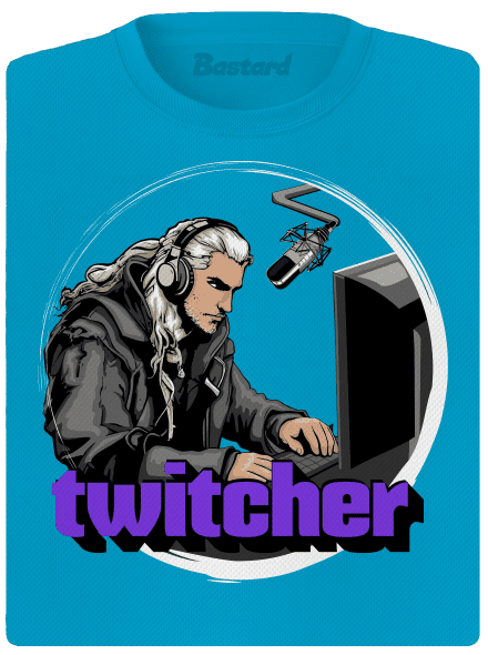 Twitcher női sportpóló Blue Atol