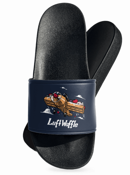 Luftwaffle papucs Navy
