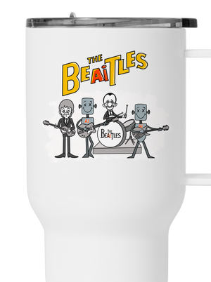 AI Beatles termosz bögre White