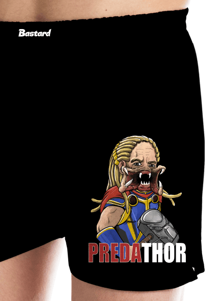 Predathor férfi alsó nadrág Black