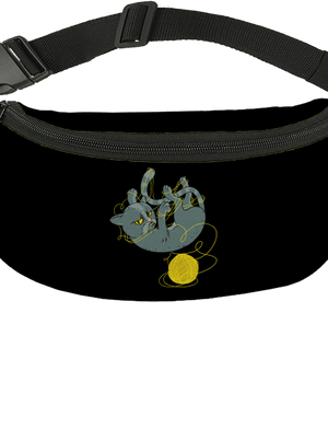 Morcos kandúr övtáska Black