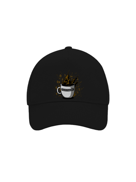 Hackpresso  baseballsapka Black