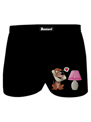 Szerelmes kutya férfi alsó nadrág Black