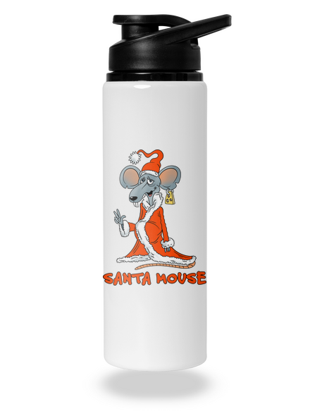 Santa mouse kulacs White