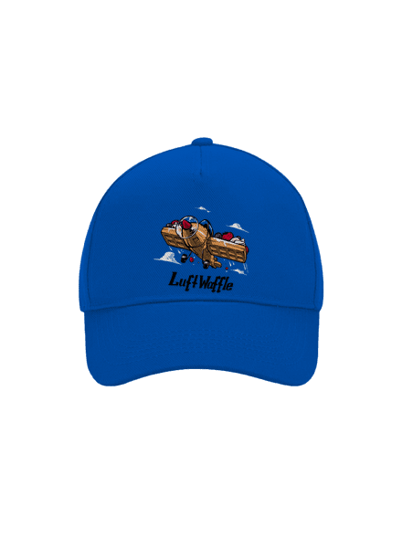 Luftwaffle baseballsapka Bright Royal