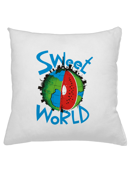 Sweet world párna White