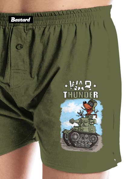 War Hunde férfi alsó nadrág Khaki