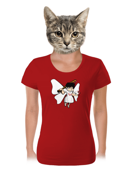 Fogtündér női póló Red Mal