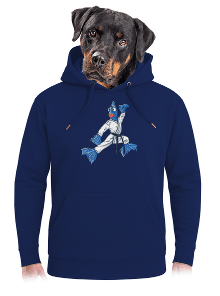  unisex prémium pulóver Navy