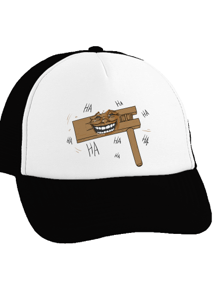 Racsnis teherautós sapka Black cap