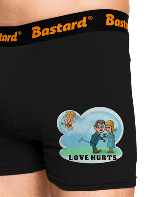 Love hurts boxeralsó Black