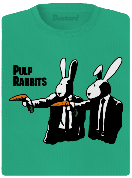 Pulp Rabbits női sportpóló Mint Mal