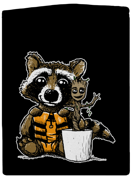 A galaxis őrzői cipzáras női pulóver Black