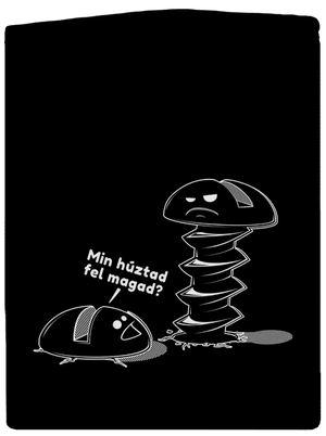 Felhúzva cipzáras női pulóver Black