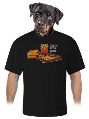 unisex túlméretezett póló