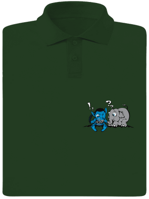 Error 501 férfi pólóingek Bottle Green Mal