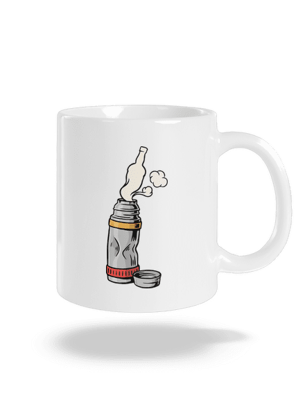Tea rummal hagyományos bögre White