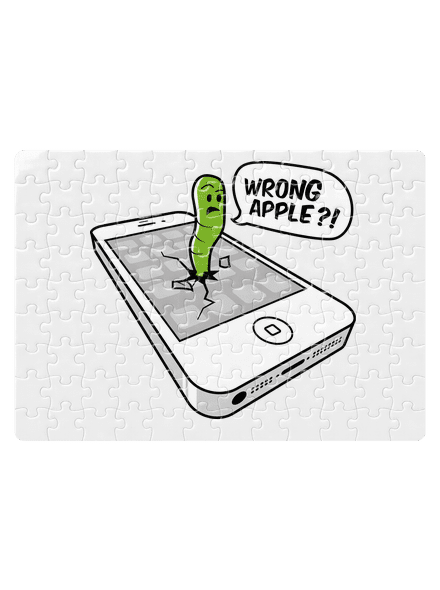 Wrong apple kirakós White