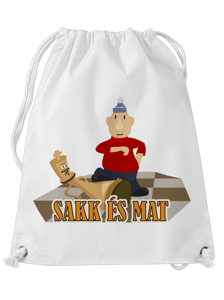 Sakk És Mat hátizsák White