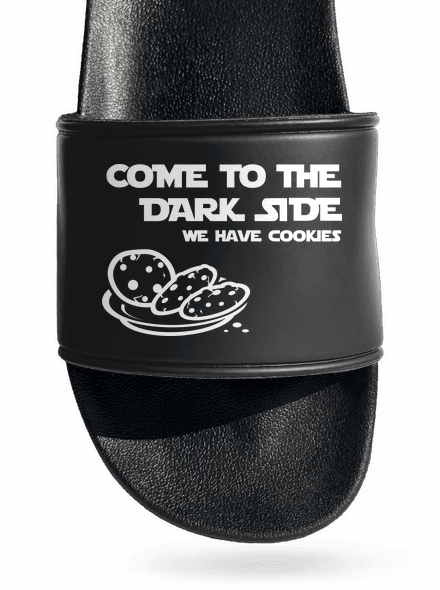 Come to the dark side papucs Black
