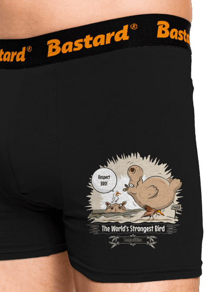 Strongest bird boxeralsó Black
