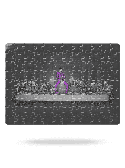 Jézus és Lebowski kirakós White