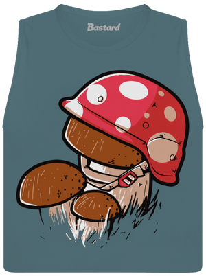  női bővített trikó Heather Deep Teal