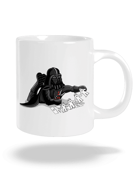 Trooper klónozás nagy bögre White