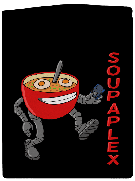 Soupaplex cipzáras női pulóver Black