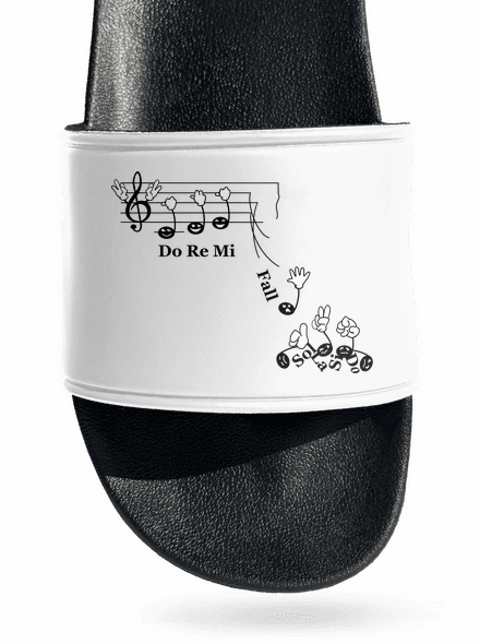 Do re mi fall papucs White