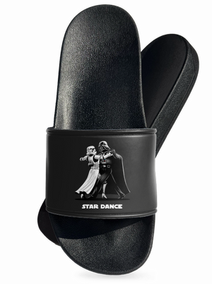 Star dance papucs Black