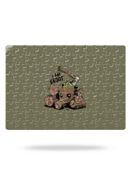 I Am Groot kirakós White