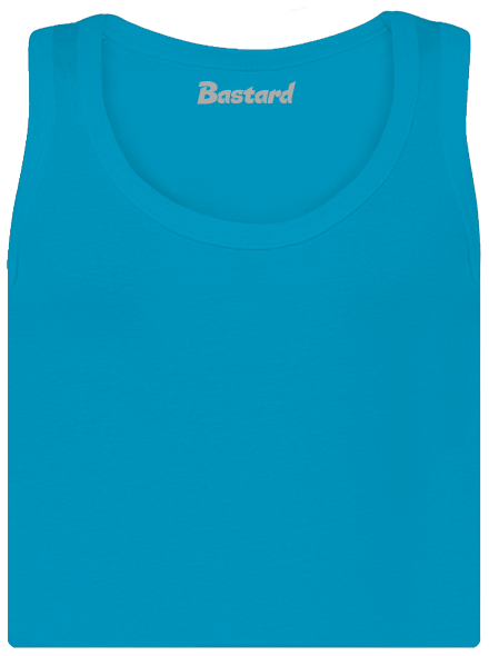 Nyomtatás nélkül klasszikus női trikó Blue Atol