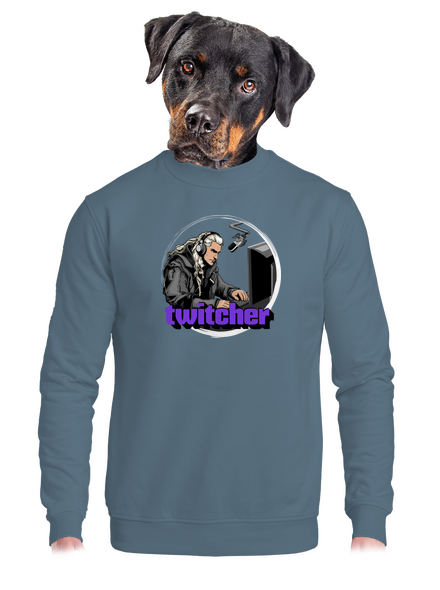 Twitcher unisex crewneck Nordic Blue