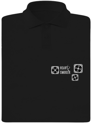 Heavy smoker férfi pólóingek Black