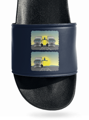 Chuck & Truck papucs Navy