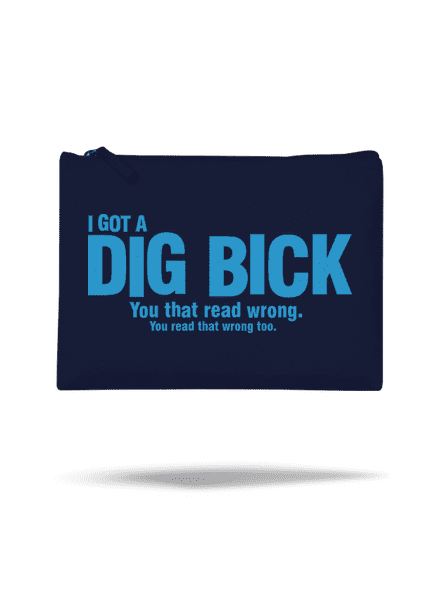 Dig bick kis táska French Navy