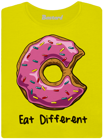 Eat different prémium női póló Lemon
