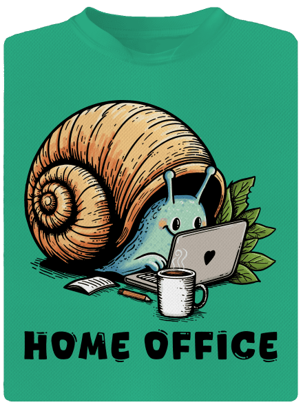 Sneka home office férfi sportpóló Mint Mal