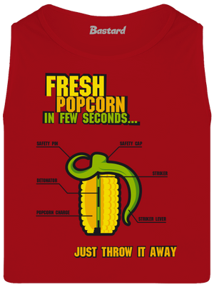 Popcorn grenade férfi trikó Red