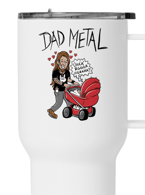 Dad metal termosz bögre White