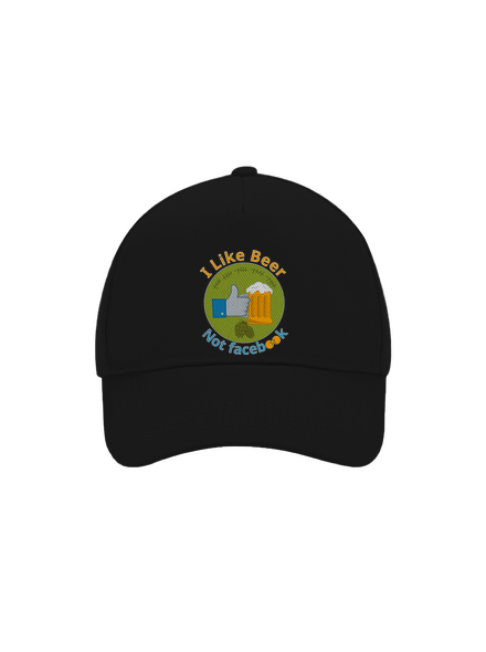 I like beer baseballsapka Black