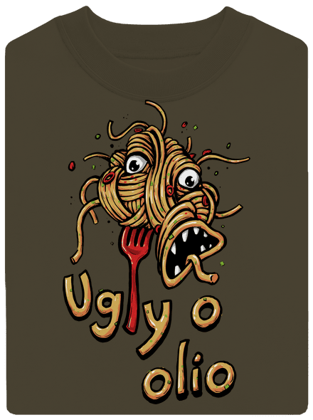 Ugly o olio unisex crewneck Urban Khaki