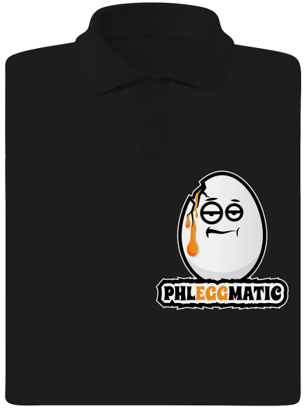 Phleggmatic férfi pólóingek Black