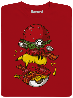 Pokémon burger gyerek póló Red