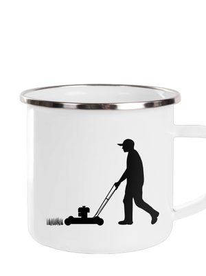 Kaszálógép pléhbögre White