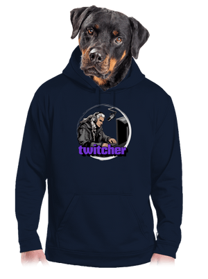 férfi kenguruzsebes pulóver