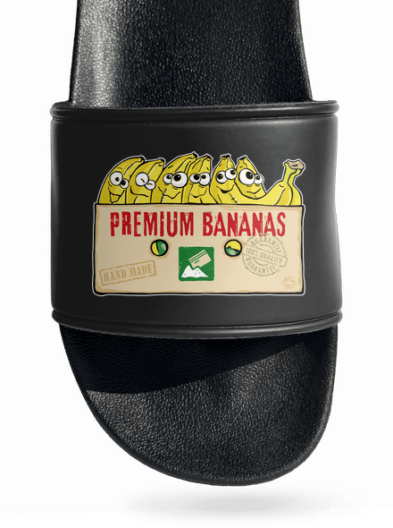 Premium Bananas papucs Black