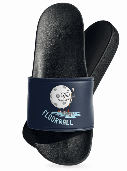 Floorball papucs Navy