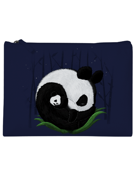 Két alvó panda kis táska French Navy